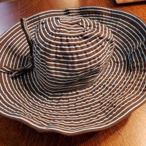 San Diego Hat Company 5" ribbon and a bow Sun hat